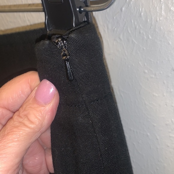 Talbots Black Stretch Pants Ankle Straight Leg Trousers Women’s Sz 10 - Picture 5 of 6